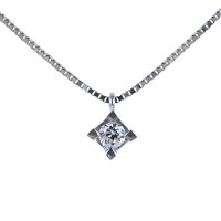 Collar Cianfrone Gioielli Mujer  Collana Punto Luce in Oro Diamante 0.05 Ct PL-5 - PL-5